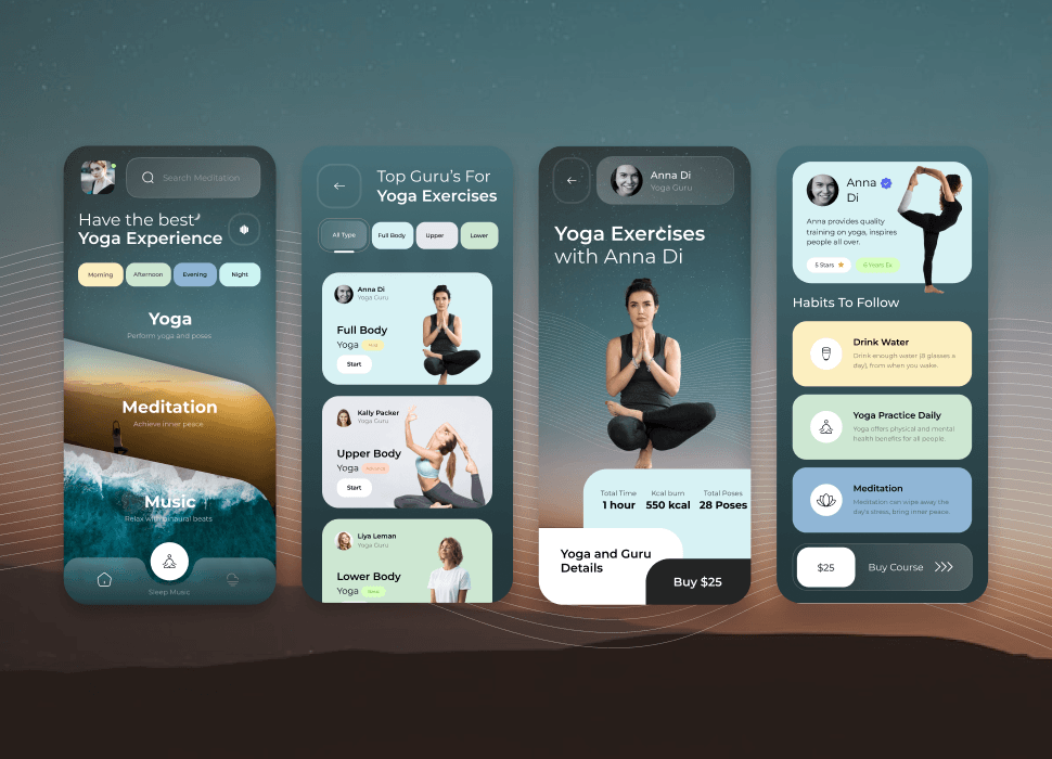 Yoga and Meditation App